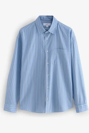Next Soft Touch 100% Cotton Long Sleeves Stripe Shirt XXL
