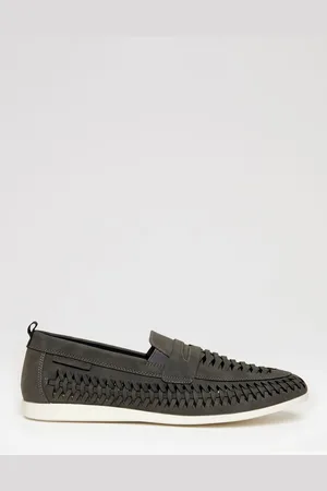 Threadbare Faux Suede Woven Loafers uk7eu41