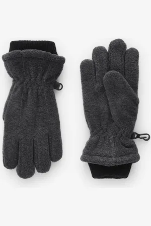 Next Charcoal Grey Fleece Gloves (3-16yrs) 7