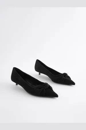 Next Forever Comfort Leather Bow Kitten Heels AU 6 (EU 37)