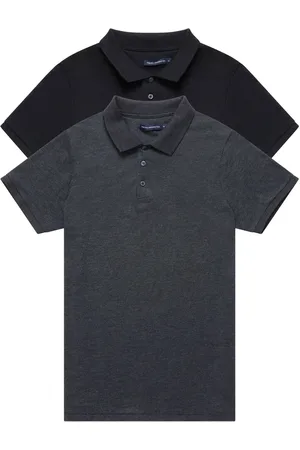 French Connection Melange J Polo Shirts 2 Pack S