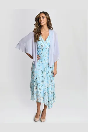 Gina Bacconi Chiffon Cover Up Shawl Scarf S-M