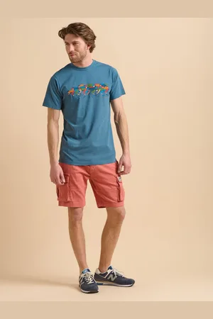 Brakeburn Blue Painted Peleton T-Shirt M