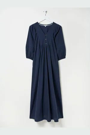 Fat Face Jess Midi Dress AU 6 R
