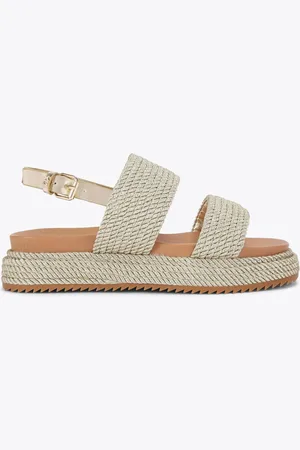 Kurt Geiger Gold Phoebe Sandals AU 7 (EU 38)