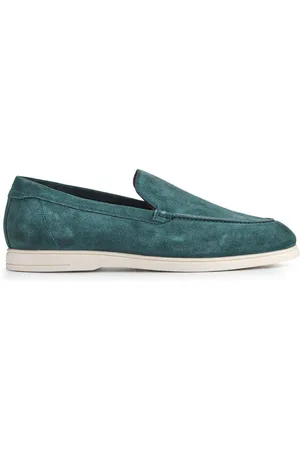 JONES BOOTMAKER Raiden Suede Loafers uk9eu43
