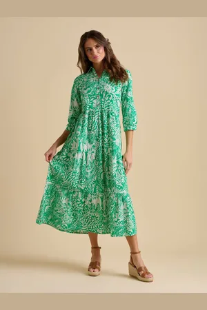 Brakeburn 100% Cotton Wildflower Maxi Dress AU 10