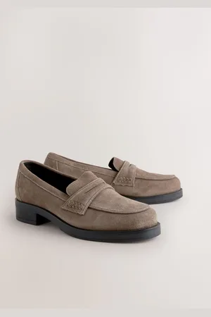Next Leather Forever Comfort Round Toe Leather Loafers AU 5 (EU 35.5)