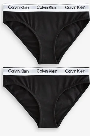 Calvin Klein Black Modern Cotton Bikini Briefs 2 Pack 14