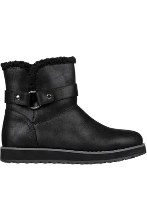 Skechers Black Standard Fit Keepsakes 2.0 Ankle Womens Boots AU 6 (EU 37)