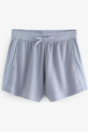Next Textured Waffle Summer Shorts S