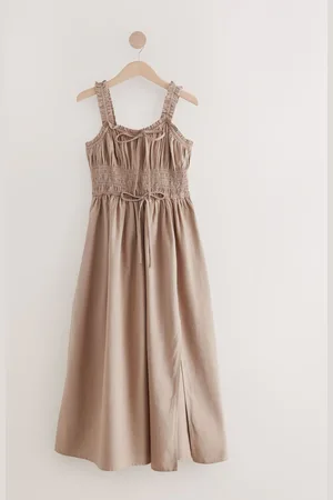 Next Strappy Tie Front Midi Dress 22