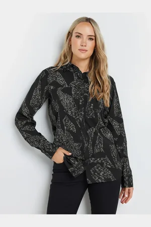 Long Tall Sally Stripe Long Sleeve Shirt AU 8 Tall