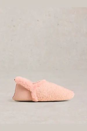 White Stuff Pink Reya Closed Back Slippers AU 7 (EU 37.5)