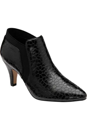 Lotus Black Stiletto Heel Shoe Boots AU 10 (EU 42)