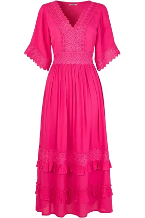 Joe Browns Lace Trim Boho Maxi Dress AU 12