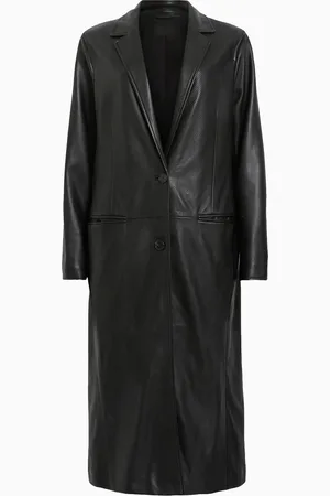 AllSaints AllSaints Black Aire Coat AU 10