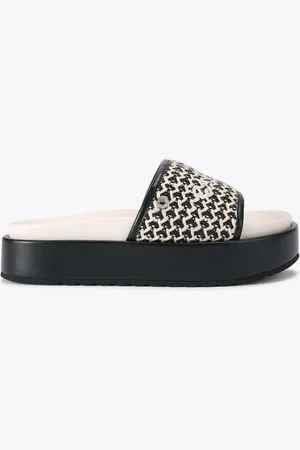 Carvela Cream Sorrento Flatform Sandals AU 10 (EU 41)