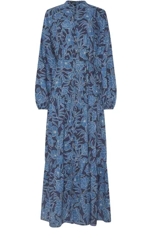 Long Tall Sally Floral Long Sleeve Belted Dress AU 10 Tall