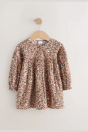 Next Long Sleeve Button Through Dress (3mths-8yrs) 5