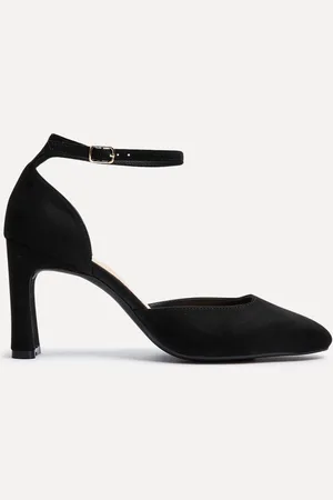 Linzi Corinne Square Toe Closed Back Heels AU 8 (EU 39)