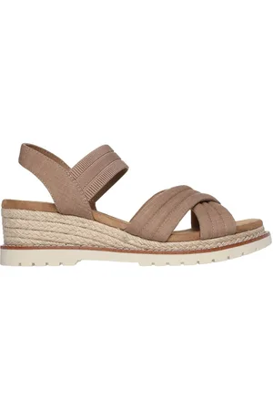 Skechers Natural Bobs Desert Chill Sweet Crossing Sandals AU 9 (EU 40)