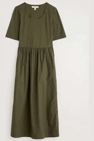 Seasalt Cornwall Madder Rich Above Ankle Dress AU 12