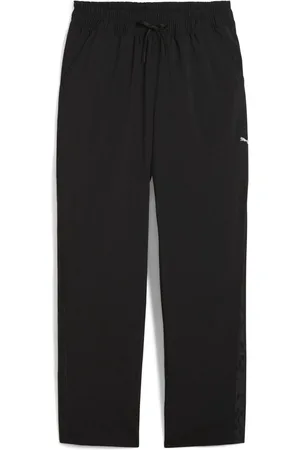 PUMA Black Womens Lace Woven Joggers L