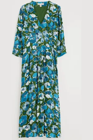 Seasalt Cornwall Etta Printed Above Ankle Dress 8