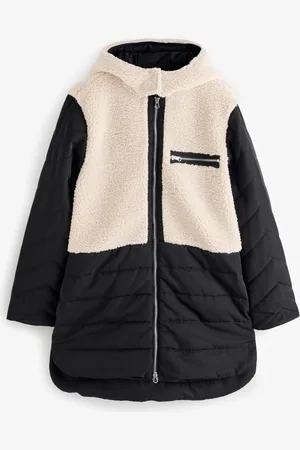 ASPIGA Black Keep Warm and Cosy in Our Shower-Proof Petra Coat L