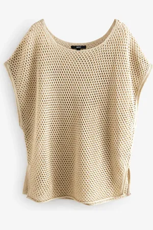 Next Gold Knitted Cover-Up L