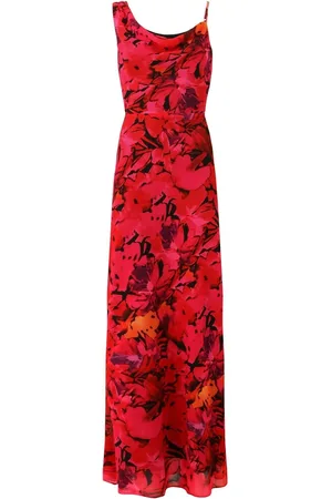 Joe Browns Petite Bold Statement Floral Asymmetric Bodycon Maxi Dress 8petite
