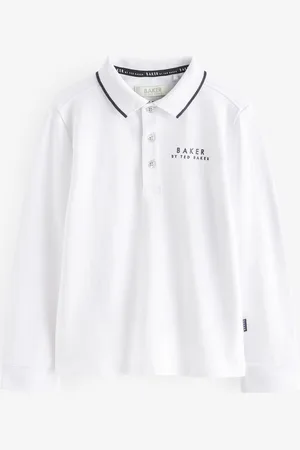 Ted Baker Long Sleeve Polo Shirt 7 Years (122cm)