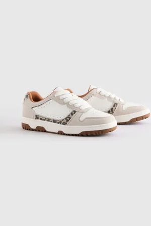 Next White Animal Forever Comfort Chunky Retro Trainers AU 6 (EU 37)