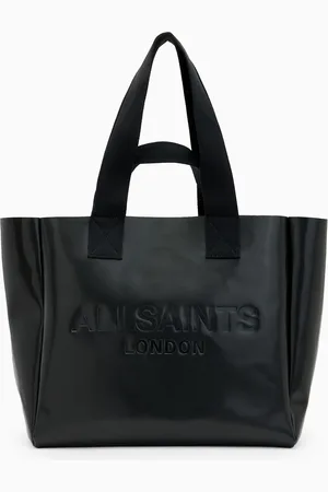 AllSaints AllSaints Black Izzy Leather Tote One