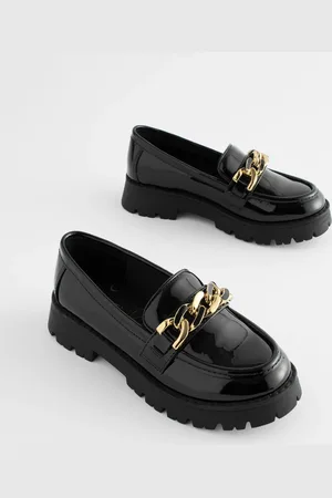 Next Chunky Chain Loafer School Shoes AU 6 (EU 39)