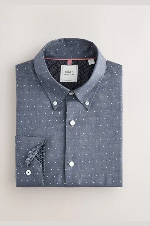Next Regular Fit Easy Iron Button Down Oxford Shirt XXL