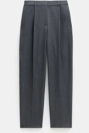 Hush Puppies Grey Ginny Tapered Leg Trousers AU 16 R