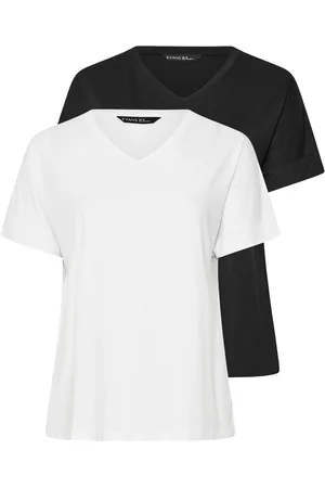 Evans Modal T-Shirt 2 Pack AU 26-28