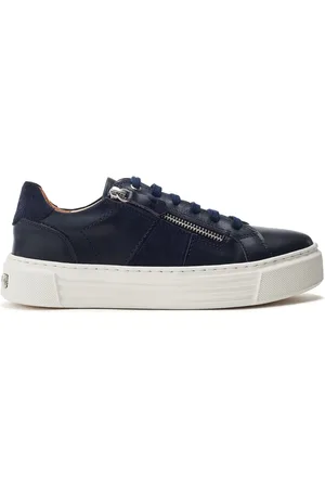 Moda In Pelle Shoon Ely Side Zip Mid Slab Sole Trainers AU 7 (EU 38)