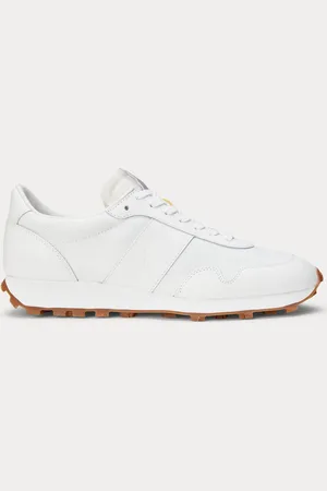 Ralph Lauren White Womens Tonal Sporty Trainers AU 9 (EU 40)