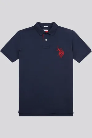 U.S. Polo Assn. U. S. Polo Assn. Mens Large Player Pique 100% Cotton Polo Shirt xlarge