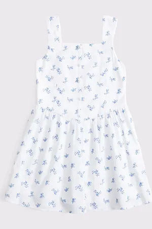 Abercrombie & Fitch Structured Poplin Sleeveless Mini Dress 7