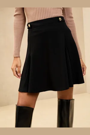 Lipsy London Tabbed Skater Skirt AU 12