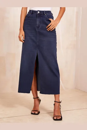 Friends Like These A Line Split Front Maxi Skirt AU 8