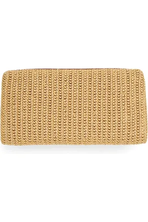 JONES BOOTMAKER Natural Wylie Fold Over Clutch one