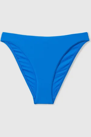 Reiss Blue Carina Mid-Rise Bikini Briefs AU 4