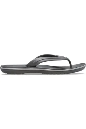 Crocs Grey Crocband Flip Sandals AU 11 (EU 46)
