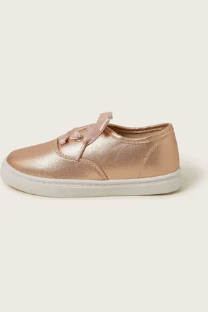 Monsoon Shimmer Plimsoll Trainers AU 13 (EU 32)