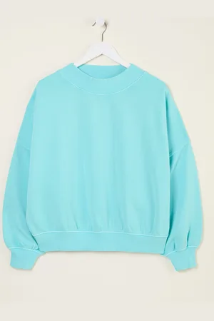 Fat Face FatFace Lara Blue Crew Sweatshirt xlarge